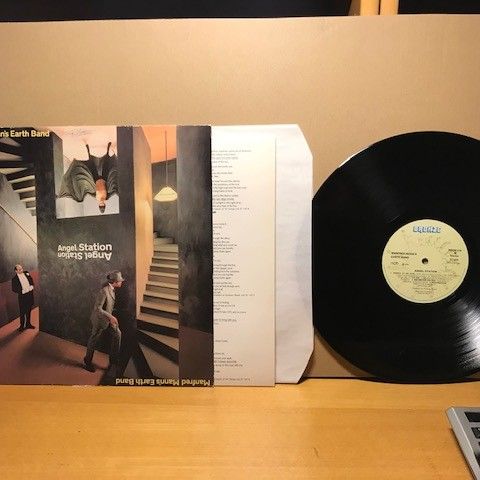 Vinyl, Manfred Mann`s earthband,  Angel Station,  Bron 516