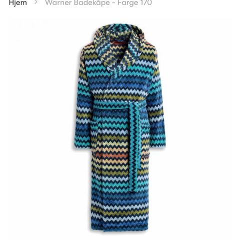 Missoni morgenkåpe