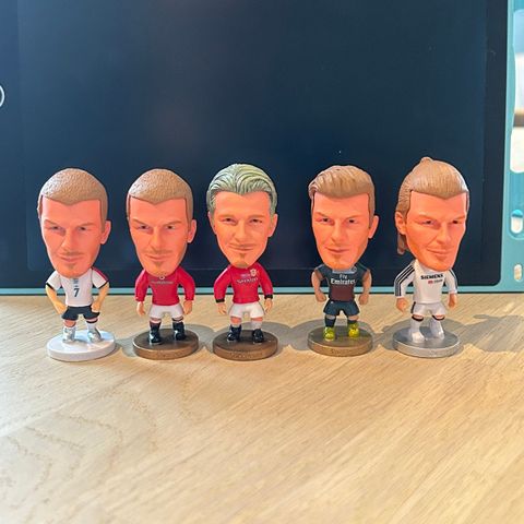 David Beckham fotballfigur selges