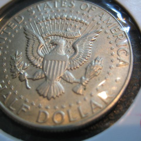 1/2 Dollar 1967 Kennedy sølv