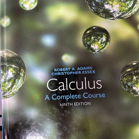 calculus ninth edition m/løsningsforslag