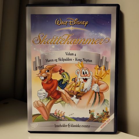 Disneys Skattekammer vol 4 Haren og Skilpadden - Kong Neptun