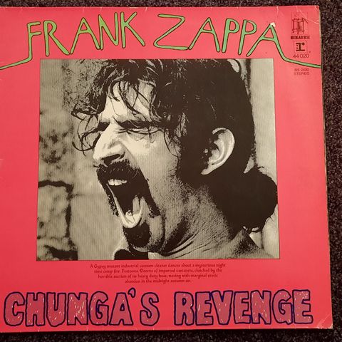 Frank Zappa - Chunga's Revenge (fold out cover)
