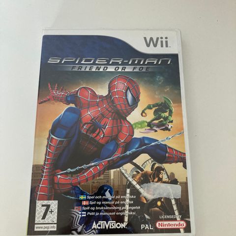 Spider Man: Wii spill selges