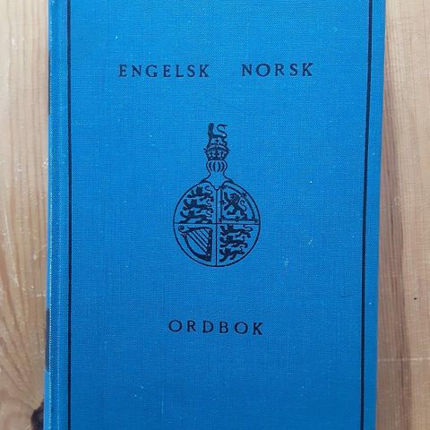 ENGELSK NORSK ORDBOK