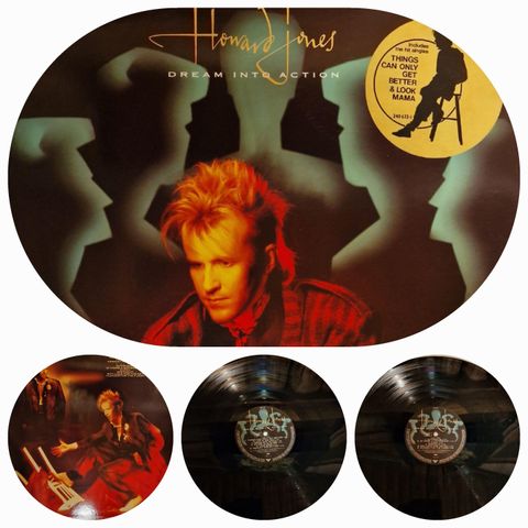 DREAM INTD ACTION / HOWARD JONES 1985 - VINTAGE/RETRO LP-VINYL (ALBUM)