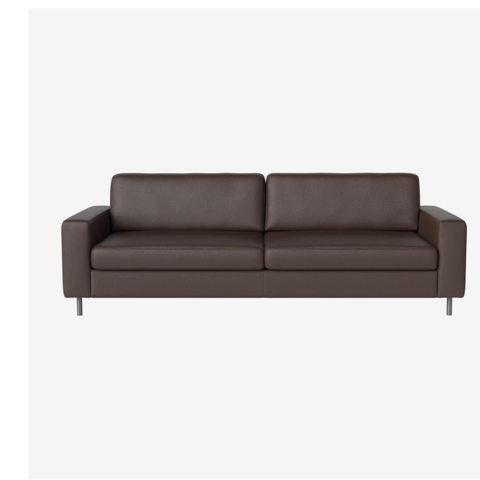 Skandinavia 3-seter sofa skinn