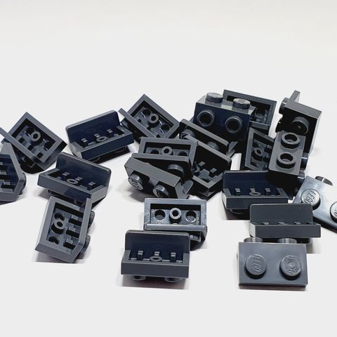 LEGO Bracket 1 x 2 - 1 x 2 (99781) | Dark Bluish Gray