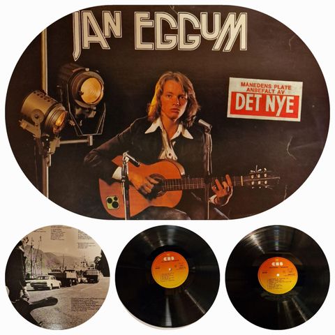 JAN EGGUM  / TRUBADUR 1976 - VINTAGE /RETRO LP-VINYL (ALBUM)