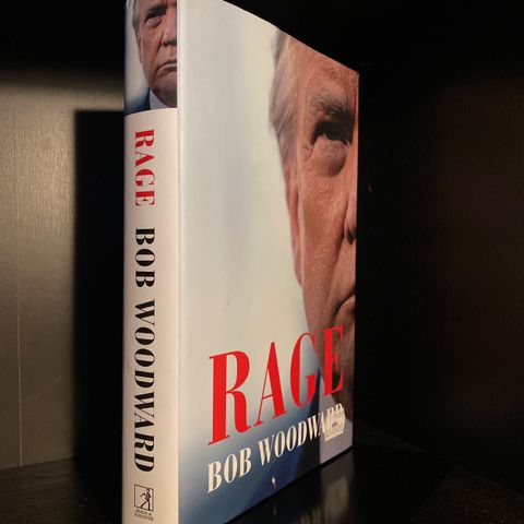 📚BORGE ANTIKVARIAT: «Rage» Bob Woodward