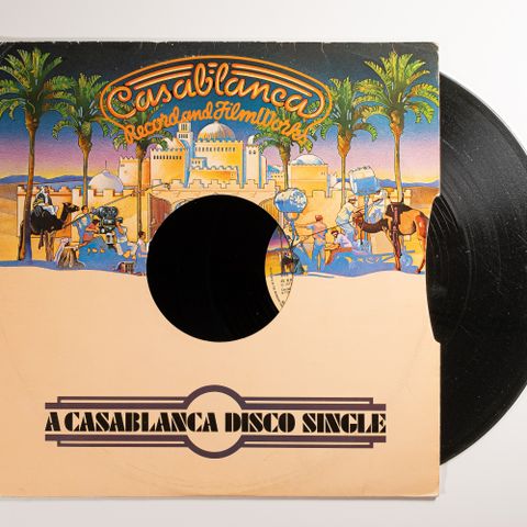 KISS - A Casablanca Disco Single 1977 - VINTAGE/RETRO LP-VINYL (ALBUM)