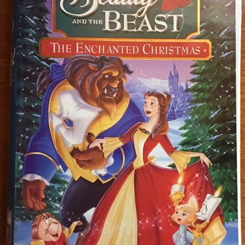 Disneys Beauty & The Beast : The enchanted Christmas Bigbox Vhs 11529