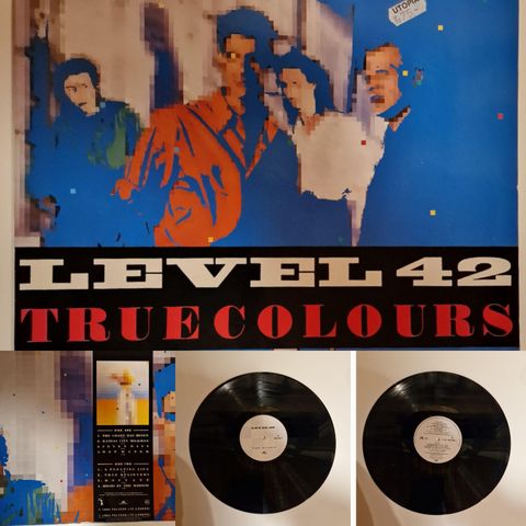 LEVEL 42 / TRUE COLOURS 1984 - VINTAGE/RETRO LP-VINYL (ALBUM)