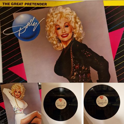 DOLLY PARTON/THE GREAT PRETENDER 1983 - VINTAGE/RETRO LP-VINYL (ALBUM)