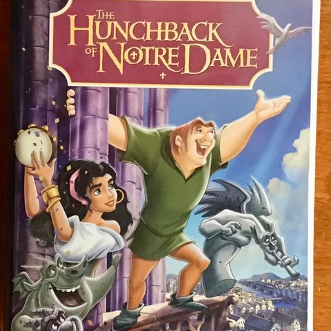 The Original Animated Classic The HUNCHBACK of Notre Dame BIGBOX Vhs 🚨Sjelden!