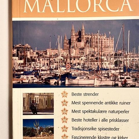 Gyldendals Topp 10 Reiseguider: "Topp 10 Mallorca". Paperback