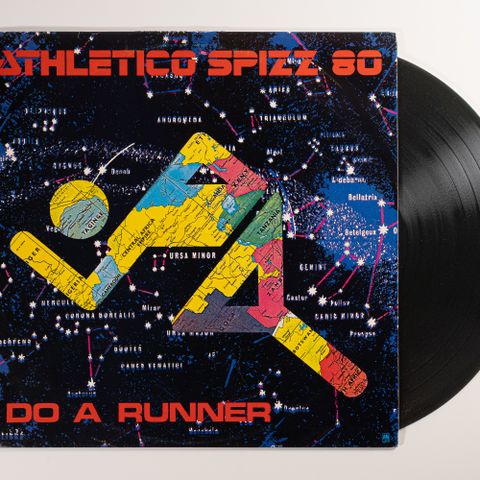 Athletico Spizz 80 - Do a Runner 1980 - VINTAGE/RETRO LP-VINYL (ALBUM)