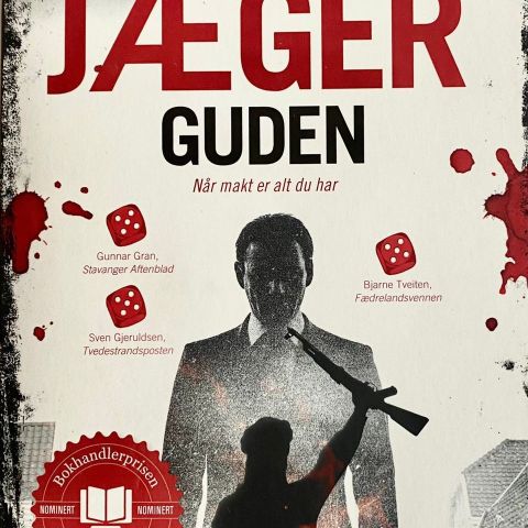 Jørgen Jæger: "Guden". Kriminalroman. Paperback