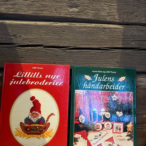Håndarbeidsbøker  av Lillill Thuve og Anne-Stine og Lillill Thuve