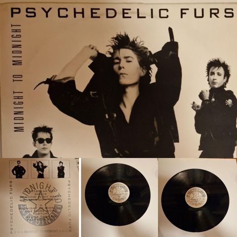 PSYCHEDELIC FURS / MIDNIGHT TO MIDNIGHT 1987 - VINTAGE/RETRO LP-VINYL (ALBUM)