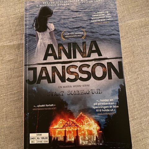 Svart sommerfugl av Anna Jansson