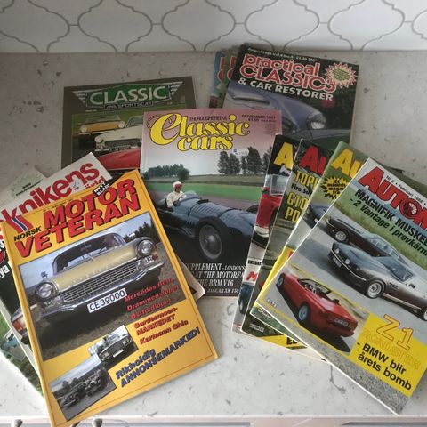 Car Enthusiast Magazines (12 Copies)