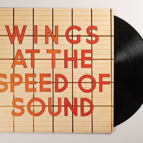 Wings at the Speed of Sound - Wings 1976 - VINTAGE/RETRO LP-VINYL (ALBUM)