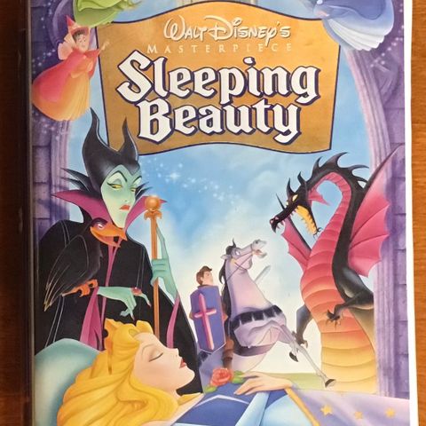 LIMITED Edition Walt Disneys Masterpiece Sleeping Beauty BIGBOX Vhs 🔥SJELDEN!