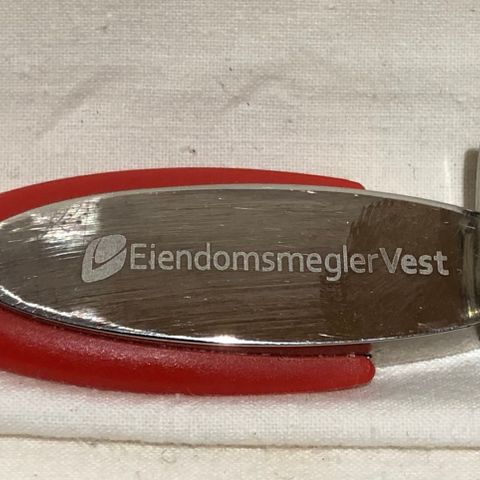 Nøkkelring fra Eiendomsmegler Vest