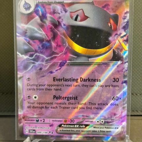 Banette Ex #88 - Pokemon Scarlet & Violet