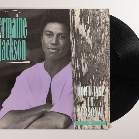 Jermaine Jackson - Don't Take it Personal 1988 - VINTAGE/RETRO LP-VINYL (ALBUM)