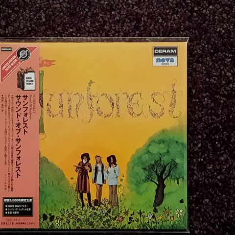 Sunforest - Sound of ... JAPAN MINI LP CD + OBI (limited edit.)