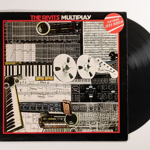 The Rivits - Multiplay 1980 - VINTAGE/RETRO LP-VINYL (ALBUM)