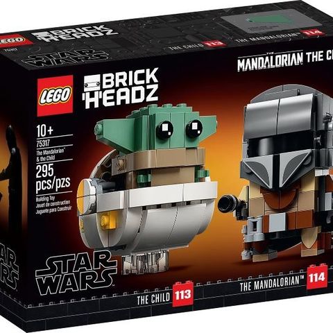 Ny Lego Star Wars Brickheadz 75317 - uåpnet