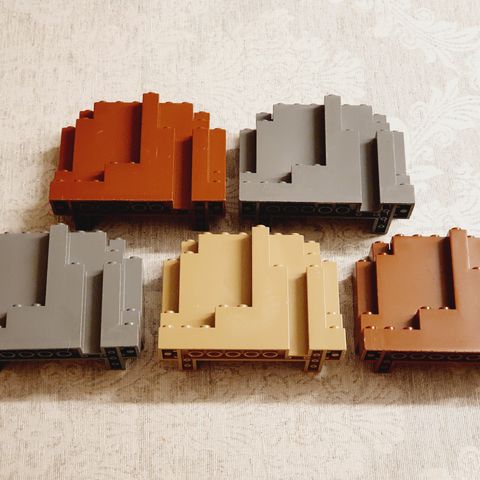 LEGO Rock Panel 4 x 10 x 6 Rectangular (BURP, 6082)