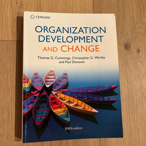Pensum Organization development and change.