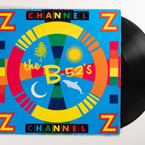 B-52's - Channel Z 1989 - VINTAGE/RETRO LP-VINYL (ALBUM)