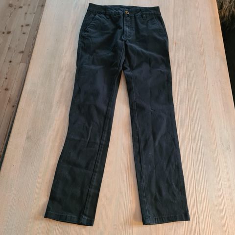 Sort Bukse / chinos fra Outfitters Nation, gutt, str. 24 (140)