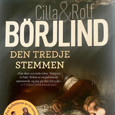 Cilla & Rolf Börjlind: "Den tredje stammen". Krim. Paperback