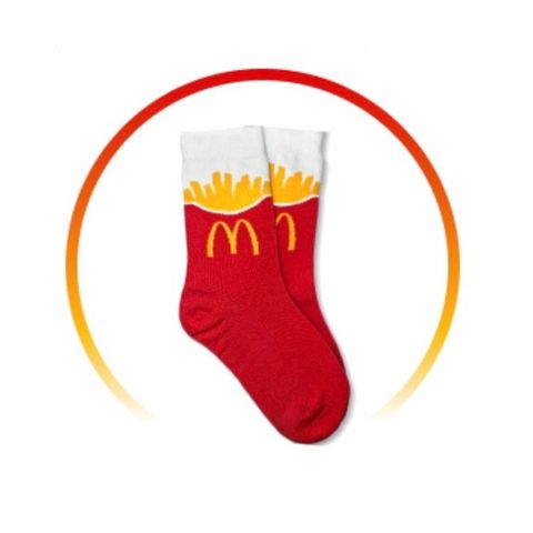 Helt nye kule fries sokker fra McDonalds!