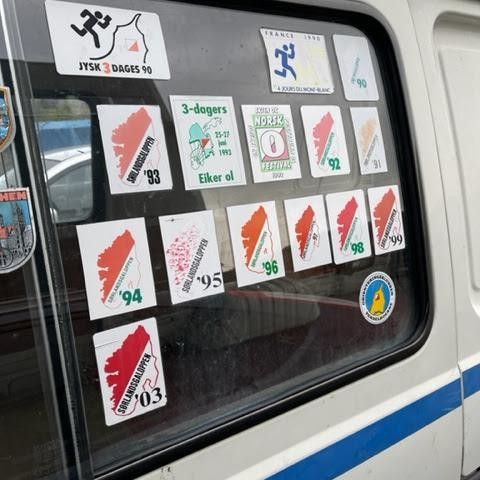 Ønskes kjøpt vintage stickers fra Norges orienteringsforbund