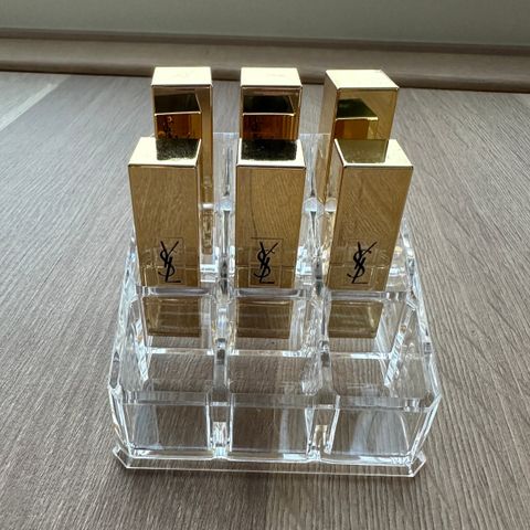 4 ubrukte mini leppestifter fra YSL  - Rouge Pur Couture