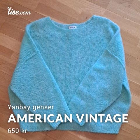 American Vintage Yanbay genser