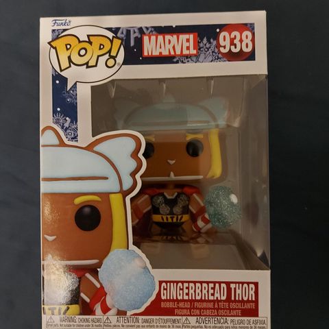 Gingerbread Thor FUNKO POP selges!