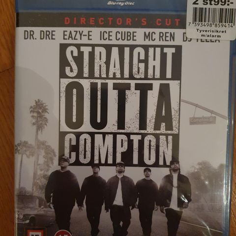 STRAIGHT OUTTA COMPTON I PLAST