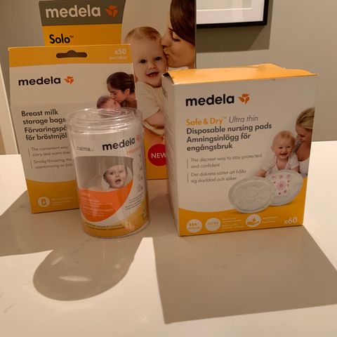 Medela Solo brystpumpe med tilbehør selges