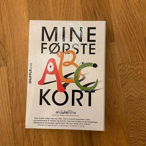 mine første ABC-kort