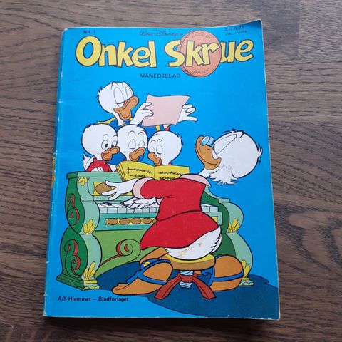 ONKEL SKRUE MÅNEDSBLAD. 1976-1977.