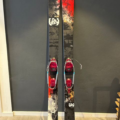 K2 ANNEX 118 PUDDERSKI 181 CM  MED ROTTEFELLA COBRA TELEMARKBINDING