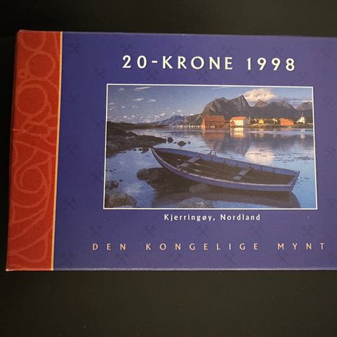 20 kr 1998 Briliant kvalitet  og spesialforpakning (2757 AH)